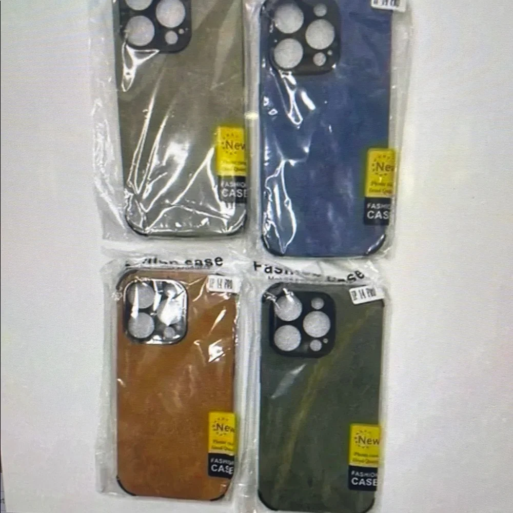 Fashion Case for Cell Phones - Blue, Brown, Green